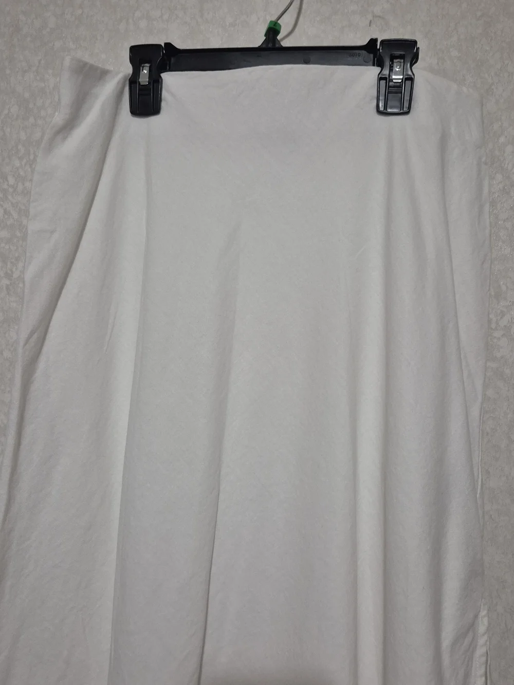 GAP White Side-Slit Midi Skirt-linen Blend..Size:M